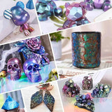 Let's Resin Chameleon Mica Powder - 10 Jar Set - Microfleur