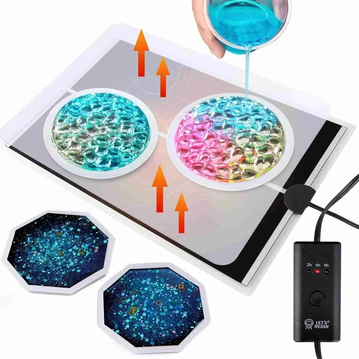 Let's Resin Mat - Heating - Microfleur