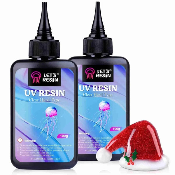 Let's Resin UV Resin - Hard (200 gm) - Microfleur