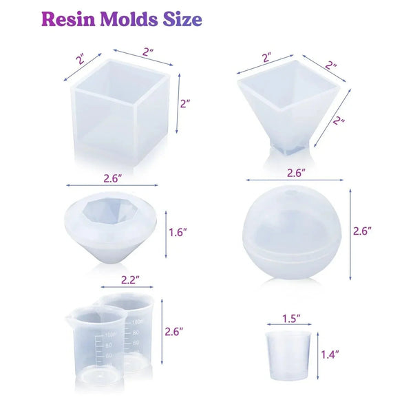 Let's Resin UV Resin Kit - Home Decor - Microfleur