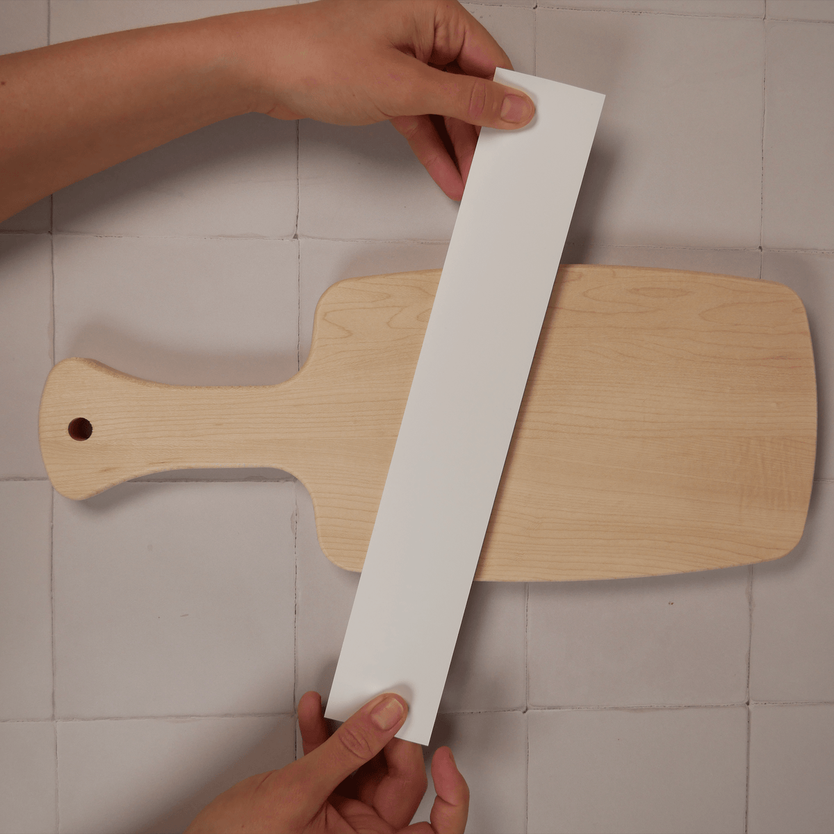Marbled Resin Wood Board - Microfleur