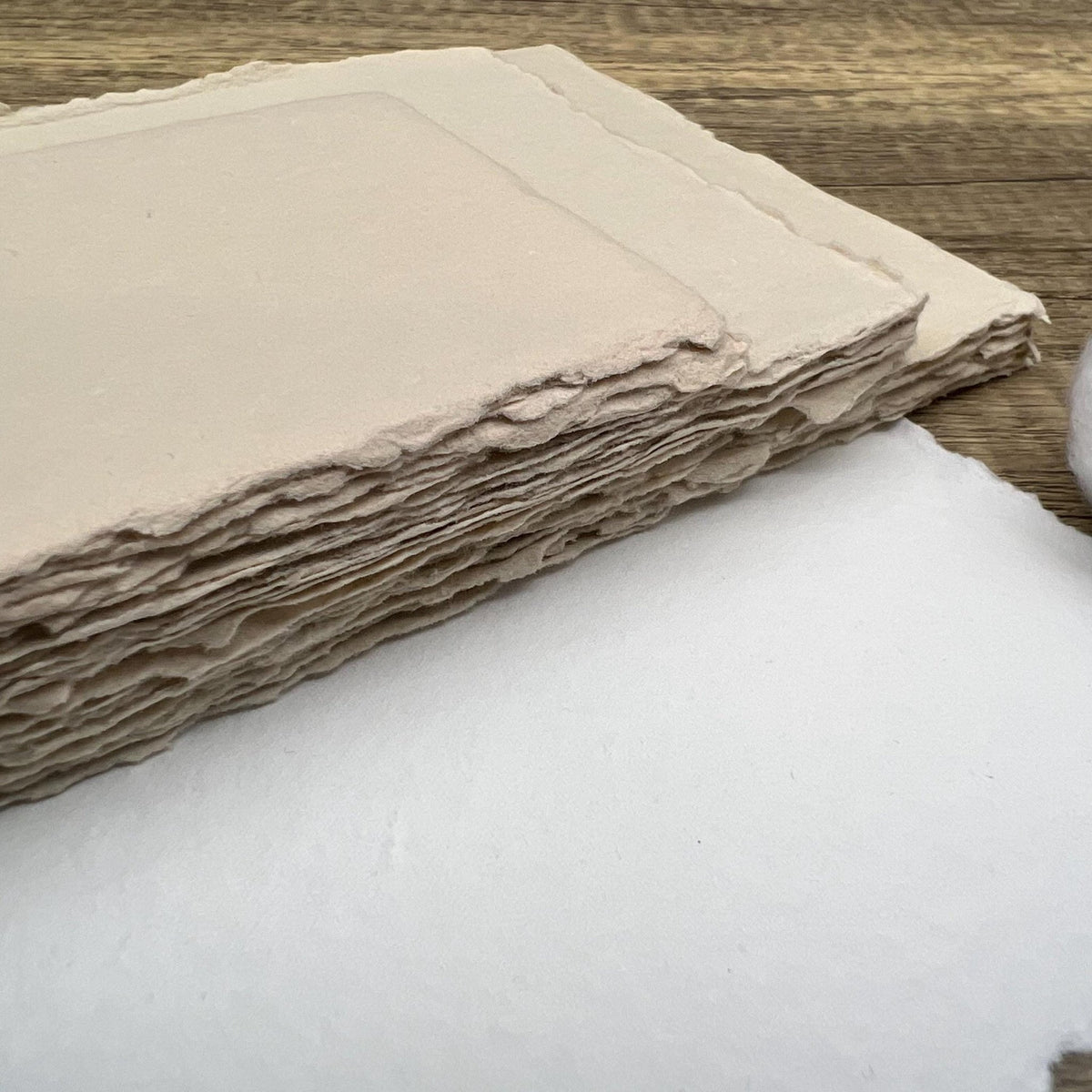 Oat Handmade Cotton Paper (Set of 10) - Microfleur