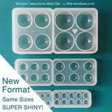 Silicone Cabochons Mold - Microfleur