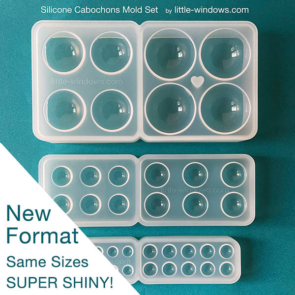 Silicone Cabochons Mold - Microfleur