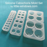 Silicone Cabochons Mold - Microfleur