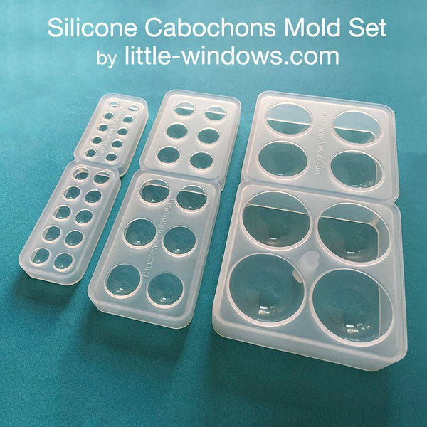 Silicone Cabochons Mold - Microfleur