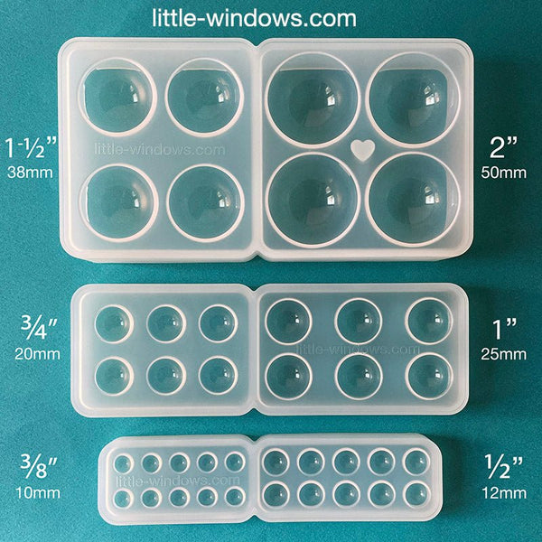 Silicone Cabochons Mold - Microfleur