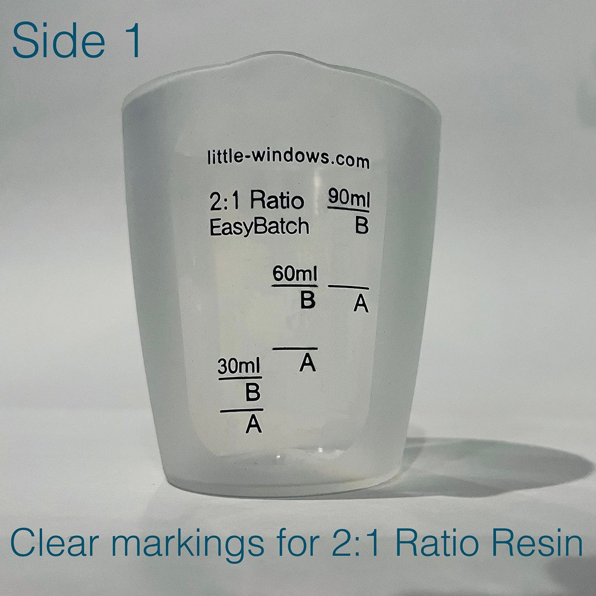 Silicone Measuring Cup for Resin (10 - 100ml) - Microfleur