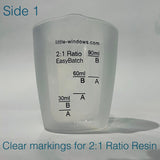 Silicone Measuring Cup for Resin (10 - 100ml) - Microfleur