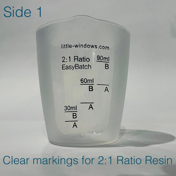 Silicone Measuring Cup for Resin (10 - 100ml) - Microfleur