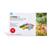 Soft Square Pastels Half Sticks 50 pc - Microfleur