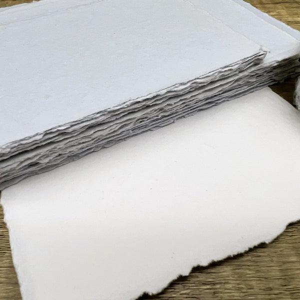 Something Blue Handmade Cotton Paper (Set of 10) - Microfleur