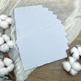 Something Blue Handmade Cotton Paper (Set of 10) - Microfleur