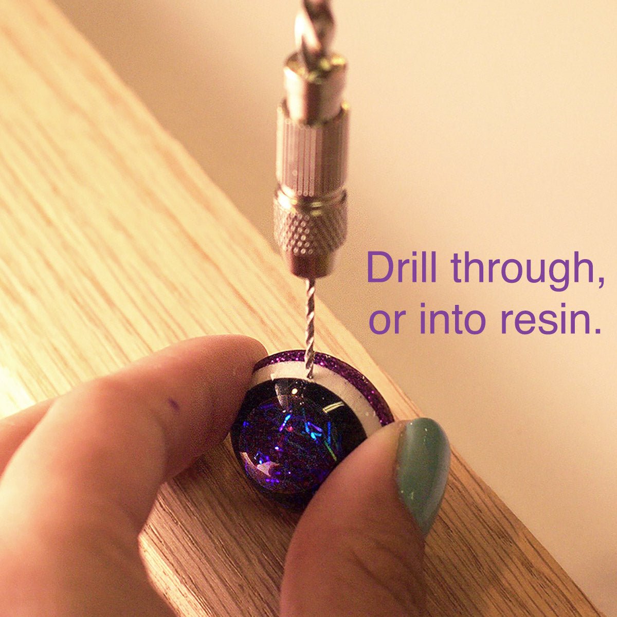 Spring Drill - the easiest drill for resin jewelry - Microfleur