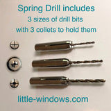 Spring Drill - the easiest drill for resin jewelry - Microfleur