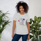 Stop & Press the Flowers T-shirt - Microfleur