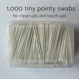 Tiny Pointy Swabs - Box of 1,000! - Microfleur