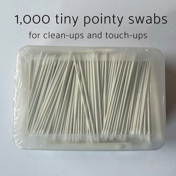 Tiny Pointy Swabs - Box of 1,000! - Microfleur