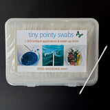Tiny Pointy Swabs - Box of 1,000! - Microfleur