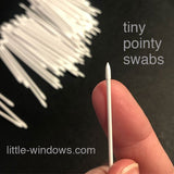 Tiny Pointy Swabs - Box of 1,000! - Microfleur