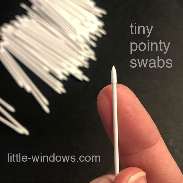 Tiny Pointy Swabs - Box of 1,000! - Microfleur
