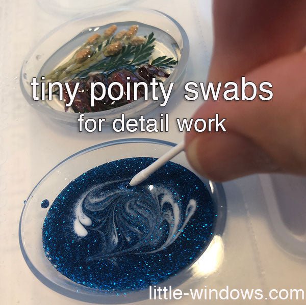 Tiny Pointy Swabs - Box of 1,000! - Microfleur