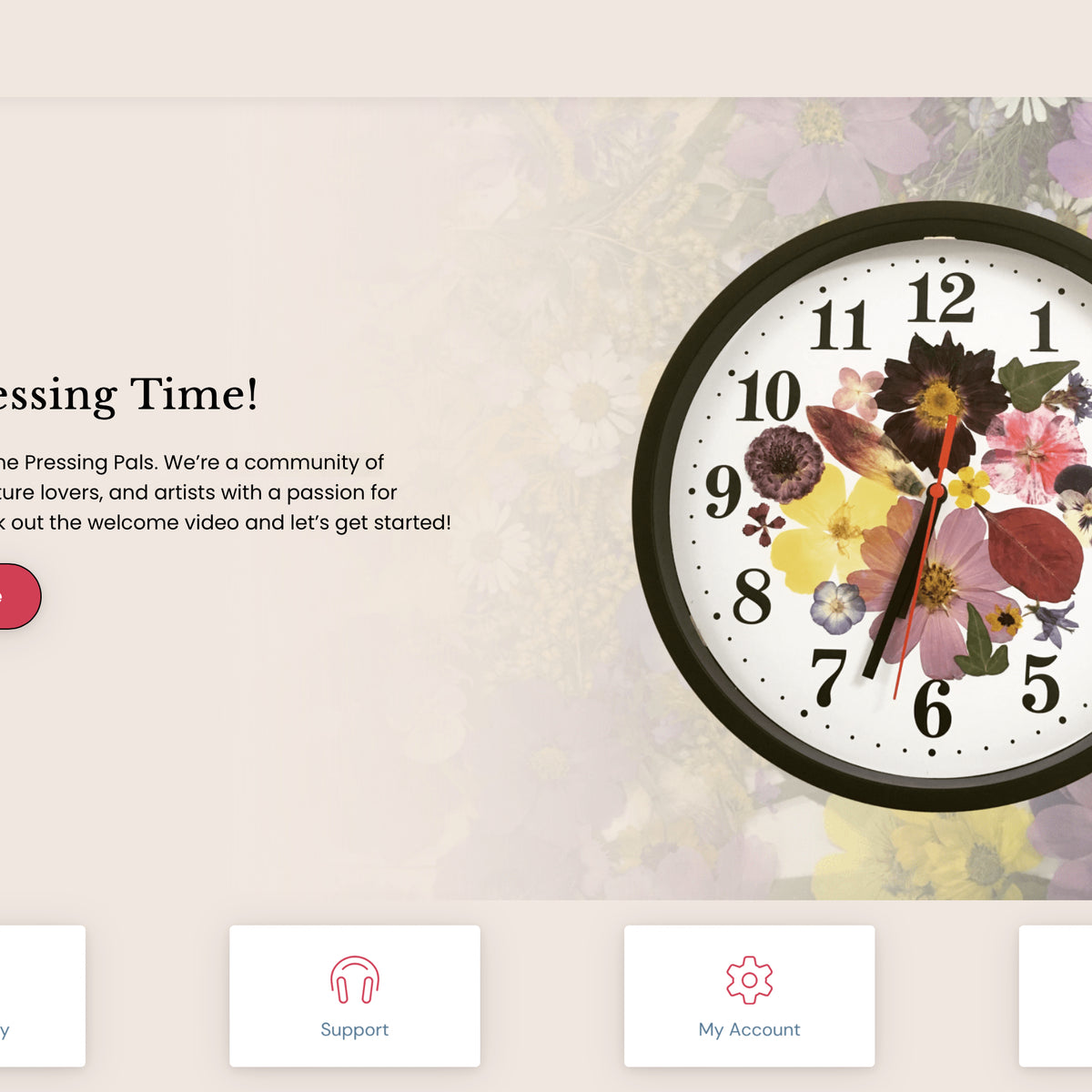 Flower Pressing Pals